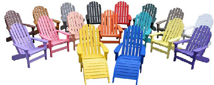 Poly Lumber Chairs - Recycled plastic